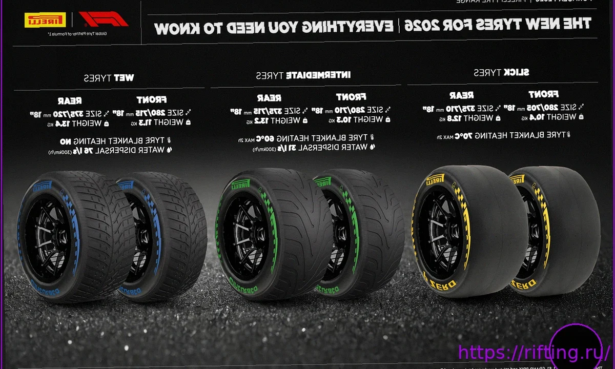 Pirelli назвала составы шин для Гран-при Майами и Монреаля